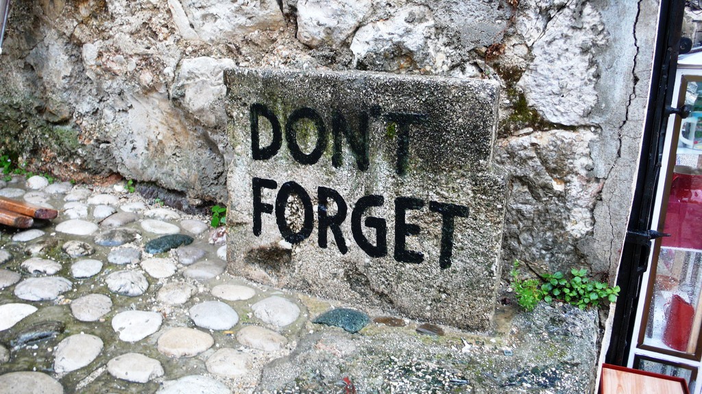 Don't Forget