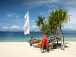 Honda Bay�W��Panda Island.�@�W���B�ϥͦ窺��l�訫�L,�Φ����Ź��