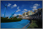 �Ŧ�D�D ���b�s�������� ��Blue Colour. Ma On Shan Central Park