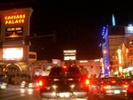 Night view of Los Vegas