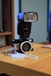 Lomo FISHEYE II + EF580