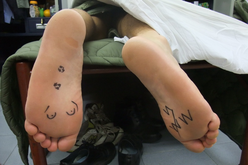Sleeping Foot