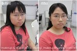 before / after
