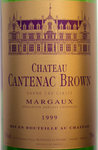 99' Ch Cantenac Brown