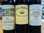 3 half bottles