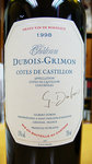 1998 Chateau Dubois Grimon