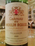 2003 Chateau du Moulin Rouge