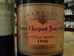 1996 Champagne Veuve Clicquot Ponsardin