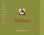 - - Application Form - -