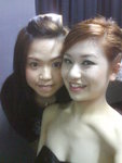Emily(makeup artist) and me