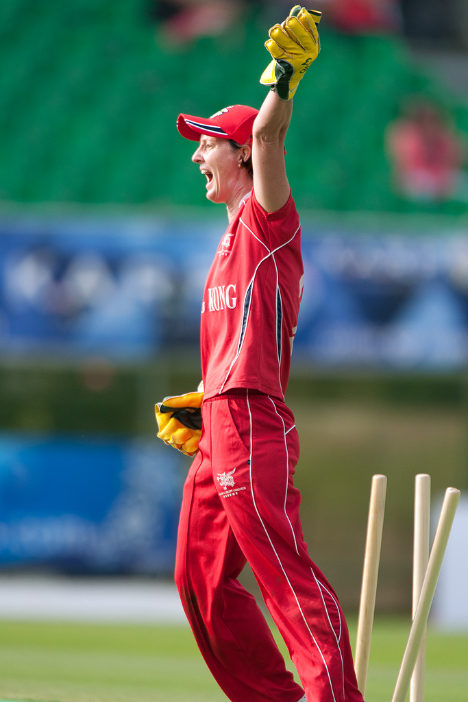 中港女子板球表演赛