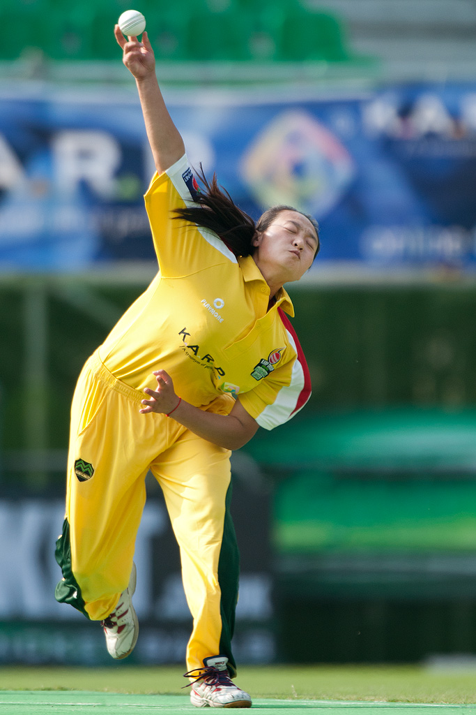 中港女子板球表演赛