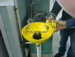 testing of eye washing machine