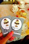 這兩張漂亮的TEA CARD代表確認我們已經預約