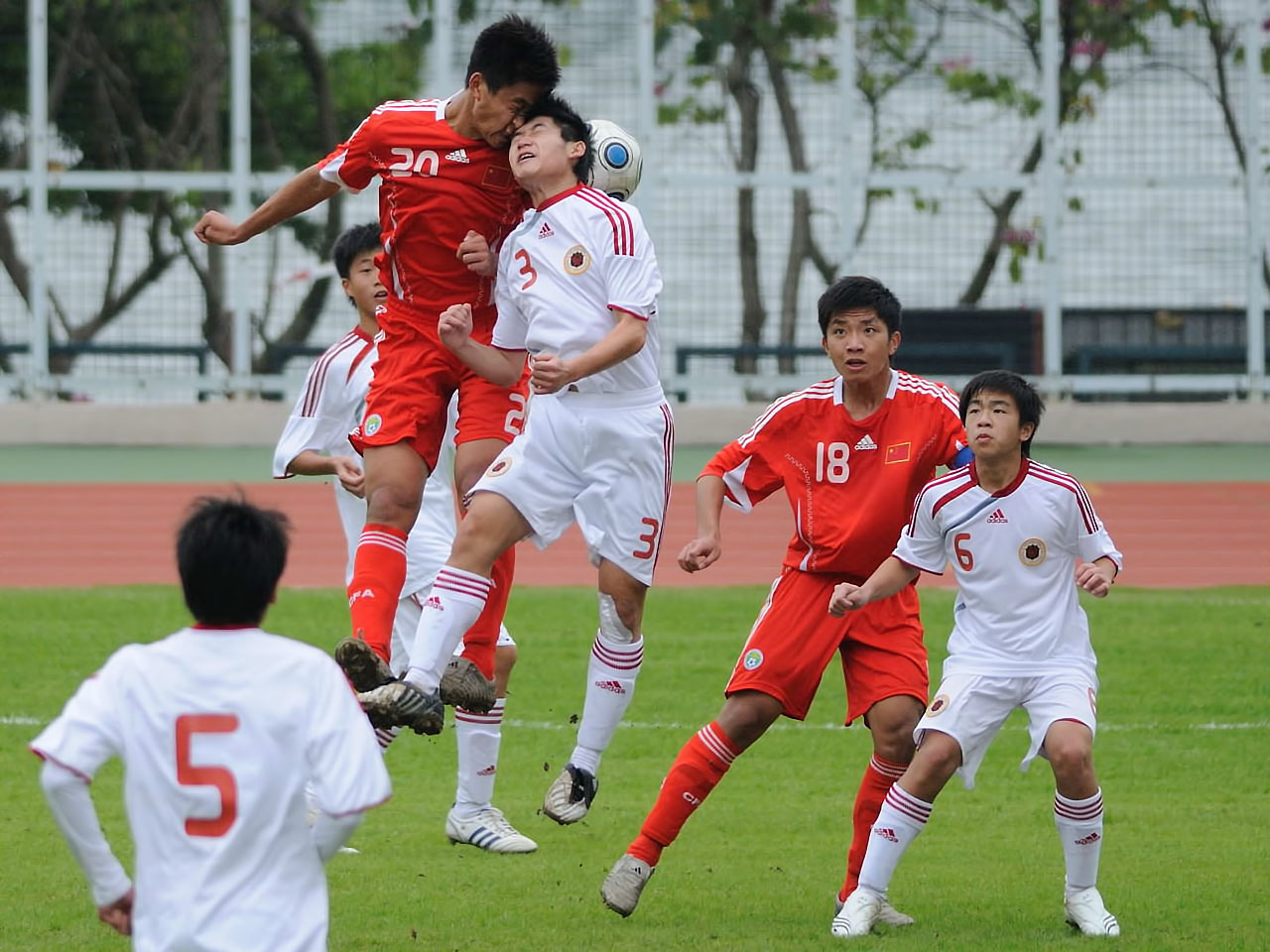 2010國際青年足球邀請賽 (u17) 中國 對 香港b