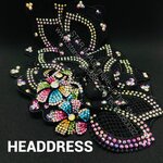 Headwear hk,頭飾香港,宴會頭飾,晚裝頭飾,舞台頭飾,舞台表演頭飾,演唱會頭飾,歌星頭飾,跳舞頭飾,