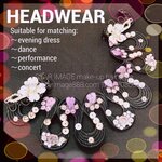 Dance headwear hong kong,頭飾香港,宴會頭飾,晚裝頭飾,舞台頭飾,舞台表演頭飾,演唱會頭飾,歌星頭飾,跳舞頭飾,