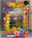 畢業氣球相框(高6尺 闊4尺)