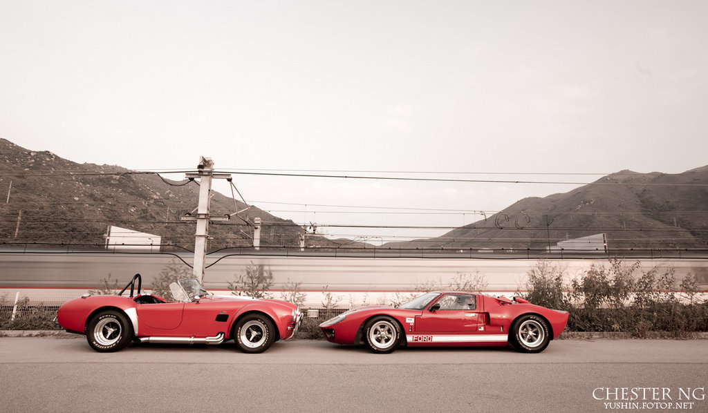 Ford gt40 vs cobra #8